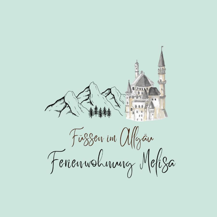 Ferienwohnung Melisa Фюссен Екстер'єр фото
